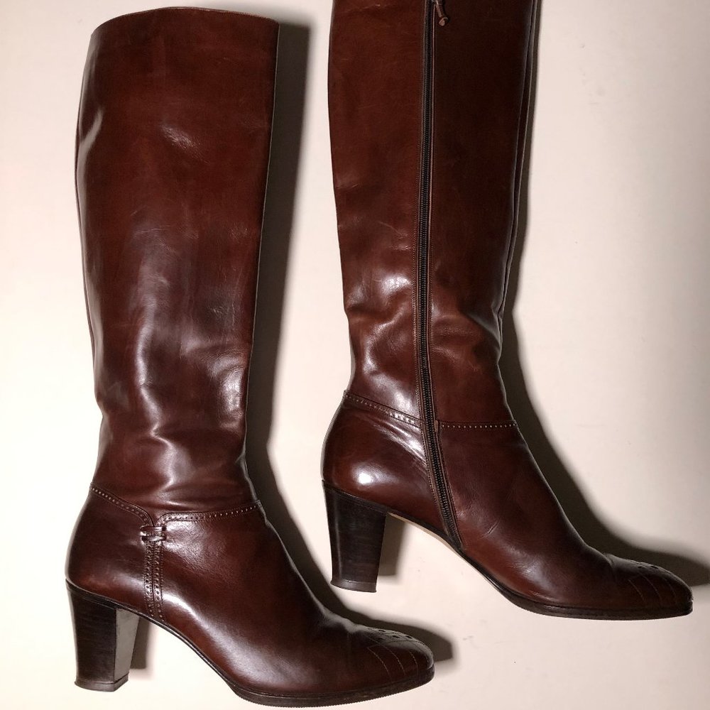 Salvatore Ferragamo Boots Wms Sz 7 AA
